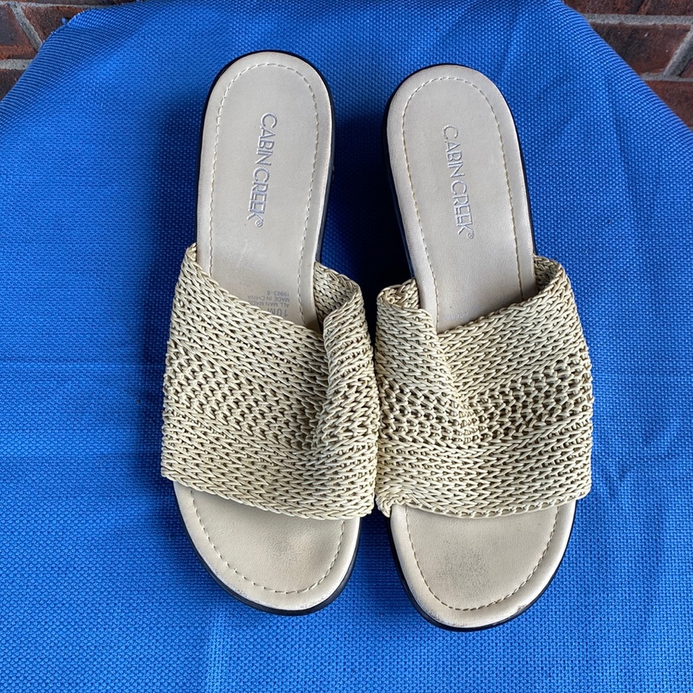 Cabin Creek Wedged Sandals